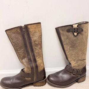 UGG’s Brown Leather Riding Boots